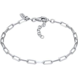Elli Dames Armband Elli Armband Dames Lange Schakelketting 925 Sterling Zilver Feest / Oud en Nieuw Uitbreidbaar 16cm