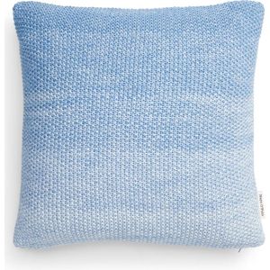 MARC O'POLO Nordic Knit Melange Sierkussen Denim blue - 50x50 cm