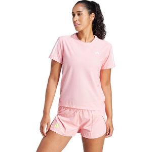 adidas Performance Own The Run T-Shirt - Dames - Roze- S