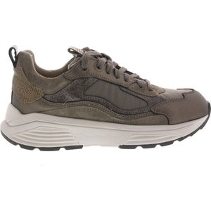 Dames Veterschoenen Xsensible Milau Combi Taupe - Maat 41