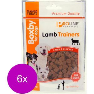 Proline Boxby Lamb Trainers - Hondensnacks - 6 x Lam 100 g