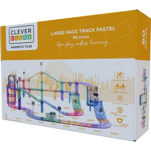 Cleverclixx Race Track Pastel 80 stuks