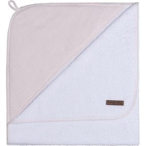 Baby's Only Baby badcape - Omslagdoek - Handdoek met capuchon Classic - Classic Roze - 75x85 cm - Badstof