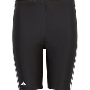 adidas Performance Classic 3-Stripes Lange Zwembroek - Kinderen - Zwart- 116