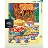 New York Puzzle Company - Gourmet Indian Cuisine - 1000 stukjes puzzel