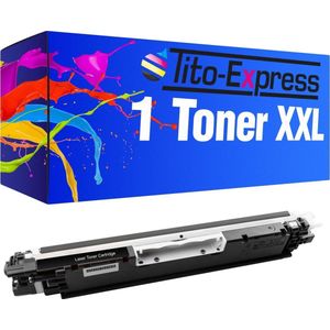 PlatinumSerie 1x toner cartridge alternatief voor HP CF350A Black