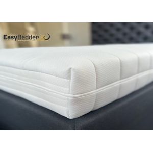 EasyBedden® 70x200 Pocketveer matras - 20 cm dik | Koudschuim - Luxe Tijk - 100 % Veilig