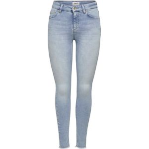 ONLY ONLBLUSH MID SK ANK RAW DNM REA306 NOOS Dames Jeans - Maat S X L30