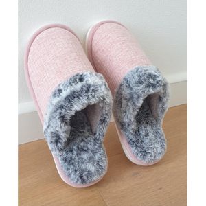 Pantoffels - Sloffen - Maat 39/40 (250cm) - Roze