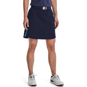 Under Armour Links Woven Skort-Midnight Navy / Neptune / Metallic Silver