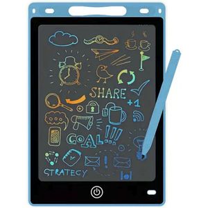 Home Goods - LCD Tekentablet Kinderen - Blauw - 8.5 inch - Kadootjes - Kado - Kleurenscherm - Kinderen - Educatief Speelgoed 3 Jaar - 8 Jaar - Writing Tablet - Notitiebord - Educatief Speelgoed - Tekenblok Kinderen - Cadeau Jongen - 3 Jaar & 8 Jaar