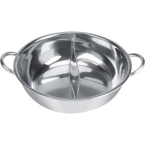 elige Hotpot Pan – Nu Trendy Korean BBQ & Fondue Pan – Voor Shabu Shabu, Gourmet & Soep – Geschikt voor Inductie & Gas