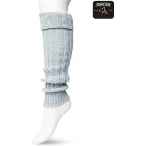 Bonnie Doon Beenwarmers Licht Blauw Unisex Onze Size - Dames en Heren - Sleever - Legwarmer - Grof Gebreid - Wol - 1 paar - Warm - Comfortabel - Lichtblauw - Light Blue - Stratosphere - Mode Accessoire - BE021766.361