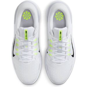 Nike Heren Free Golfschoen White/Black/Platinum - Maat : UK 9.5 / EU 44.5