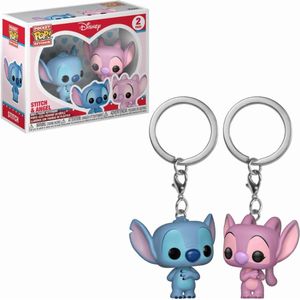 Funko Pocket Pop! Keychain Disney Stitch & Angel 2-Pack