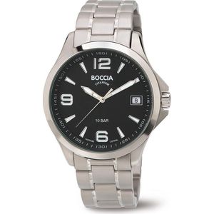 Boccia Titanium 3591.02 Heren Horloge 45 mm