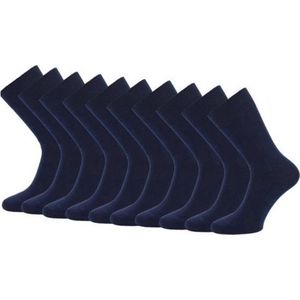 10 Paar Bamboe Sokken - Bamboelo Sock - Maat 43/46 - Purper - Naadloze Sokken