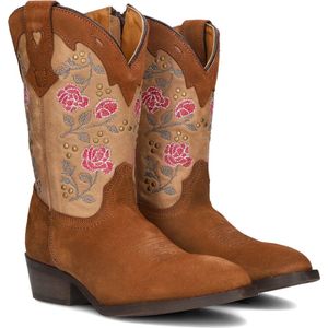 Moonrise Lyra Cowboylaarzen - Western Laarzen - Meisjes - Cognac - Maat 35