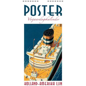 Verjaardagskalender Posters Holland America Lijn