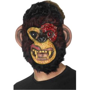 Zombie aap masker voor volwassenen - Verkleedmasker