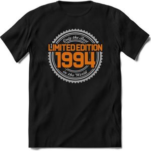 1994 Limited Edition | Feest Kado T-Shirt Heren - Dames | Zilver - Goud | Perfect Verjaardag Cadeau Shirt | Grappige Spreuken - Zinnen - Teksten | Maat XXL