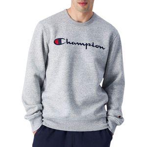 Champion Big Logo Fleece Crewneck Sweater Heren - Maat XL