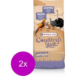 Versele-Laga Country`s Best Show 3 Pellet 2mm Sierlhoender - Pluimveevoer - 2 x 20 kg Van 13 Weken