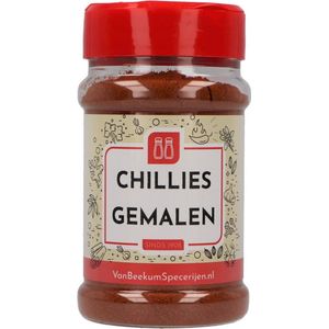 Van Beekum Specerijen - Chillies Gemalen - Strooibus 150 gram