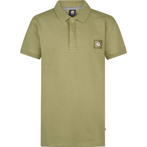 Petrol Industries - Jongens Klassieke Polo Flaming - Groen - Maat 152