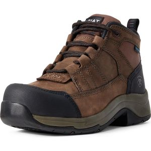 Ariat Telluride Work Waterproof Composite Toe - maat 38.5 - distressed brown