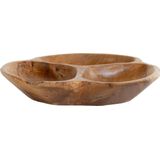 House Nordic - Nola Teak Bowl - Teakhouten serveerschaal