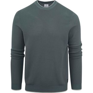 Blue Industry - Pullover Groen - Heren - Maat XXL - Regular-fit