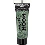 Moon Creations - Moon Glitter - Holographic Fine Glitter Gel Glitter Make-up - Groen