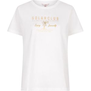 EsQualo T-shirt T Shirt Solar Club Hs25 05208 240 Gold Dames Maat - S