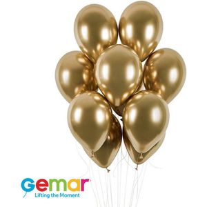 20 Luxe Gouden Chrome Ballonnen