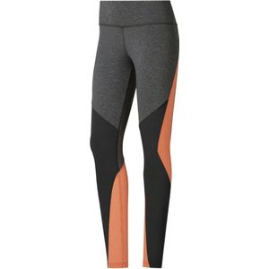 Reebok Tights Lux Colorblock legging Vrouwen grijs Xs