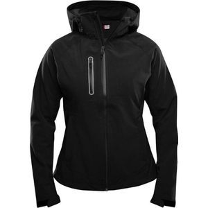 Clique Milford Softshell Jacket Ladies 020928 - Vrouwen - Zwart - 3XL
