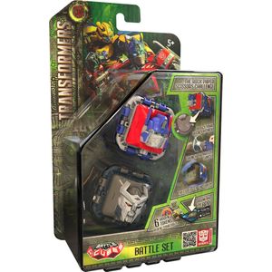 Transformers Battle Cube - Optimus Prime VS Scourge - Battle Fidget Set