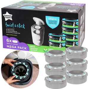TOMMEE TIPPEE luieremmerzakjes, 6 stuks