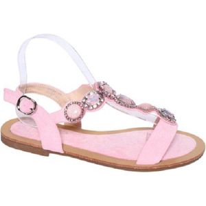 Beeldige roze sandalen met stenen – maat 37