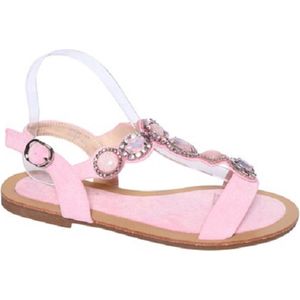 Beeldige roze sandalen met stenen ��– maat 37