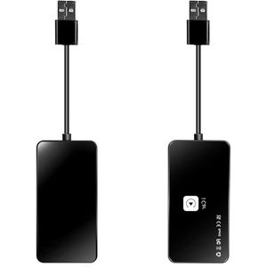 Android Auto draadloze CarPlay Adapter - Plug & Play USB Video Mirroring Cast - iOS 10+ Android 5+ - Geschikt voor Aftermarket Android 4.4+ Autos