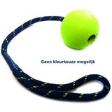 Happy Pet Hondenspeelgoed Floater Rubber Bal - aan Werptouw - Large - 32x6.5x6.5cm