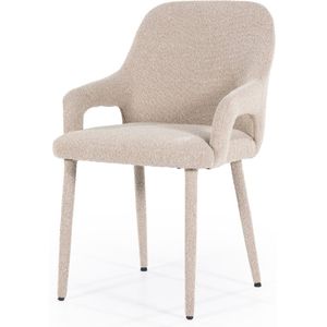 By-Boo Eetkamerstoel Fika - Taupe