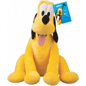 Disney XL Knuffel Pluto - 50 Cm - Maakt geluid
