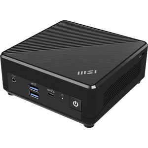 MSI Cubi N ADL-N100 FS 4GB 128GB W11P Intel® N DDR4-SDRAM HDD+SSD Windows 11 Pro Mini PC Zwart
