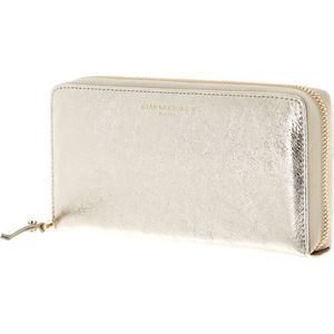 GIANNI CHIARINI Portemonnee Laminato Wallet Platino Goudkleurig