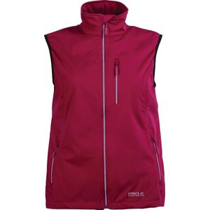 Pro-x Elements Bodywarmer Sina Dames Polyester Rood Maat 38