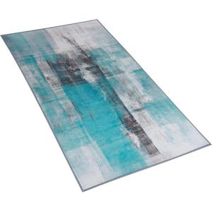 TRABZON - Laagpolig vloerkleed - Multicolor - 80 x 150 cm - Polyester