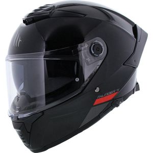 MT Thunder 4 SV Integraal helm solid glans zwart XXL - Motor & Scooter